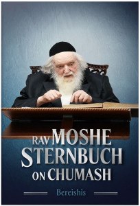 Picture of Rav Moshe Sternbuch on Chumash Bereishis [Hardcover]